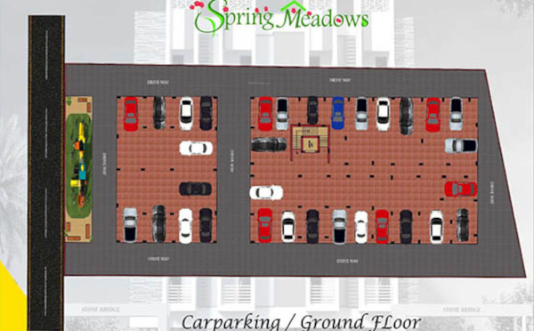 Kanmani Cluster Plan for ground Floor spring-meadows Kanmani Cluster Plan for ground Floor