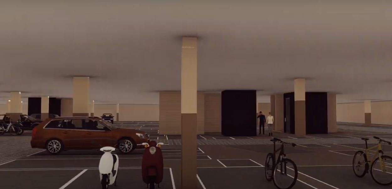  sky classic Car Parking