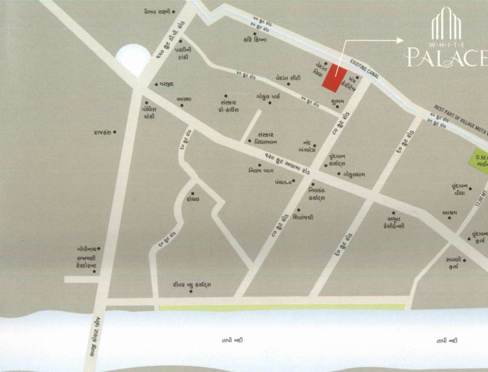 Images for Location Plan of Radhe White Palace