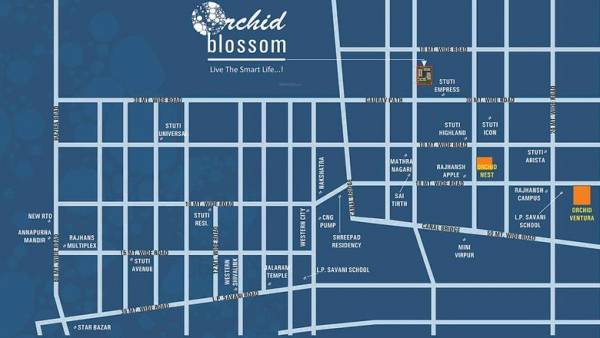  orchid-blossom Location Plan