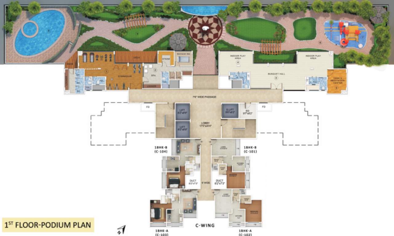 Images for Cluster Plan of Aditya Shanti Luxuria