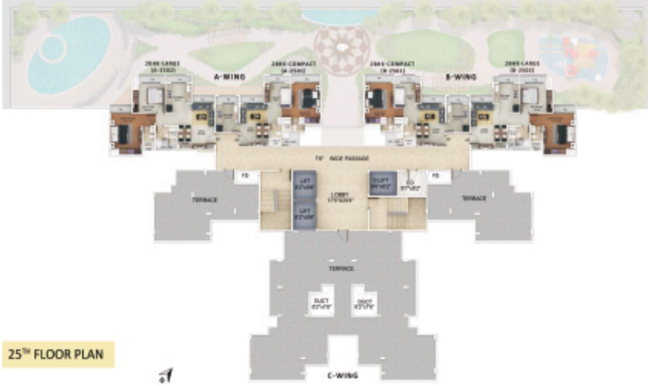 Images for Cluster Plan of Aditya Shanti Luxuria