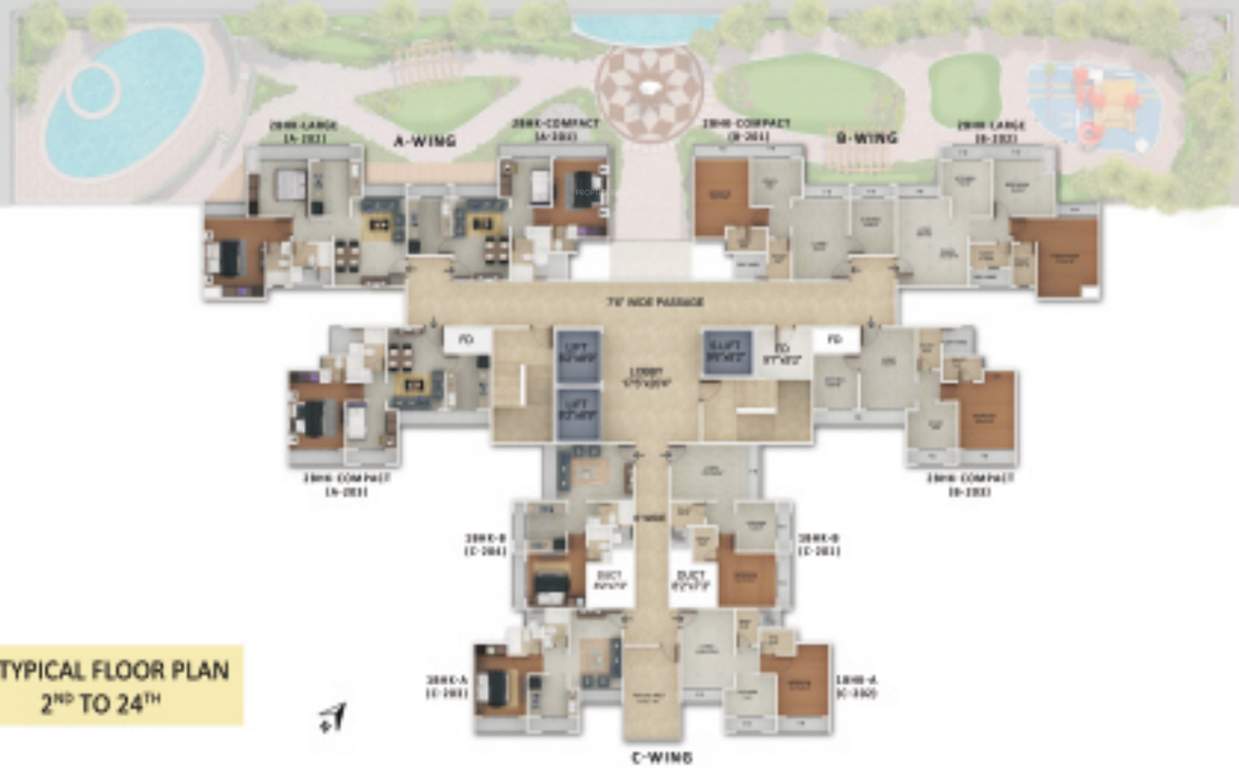 Images for Cluster Plan of Aditya Shanti Luxuria