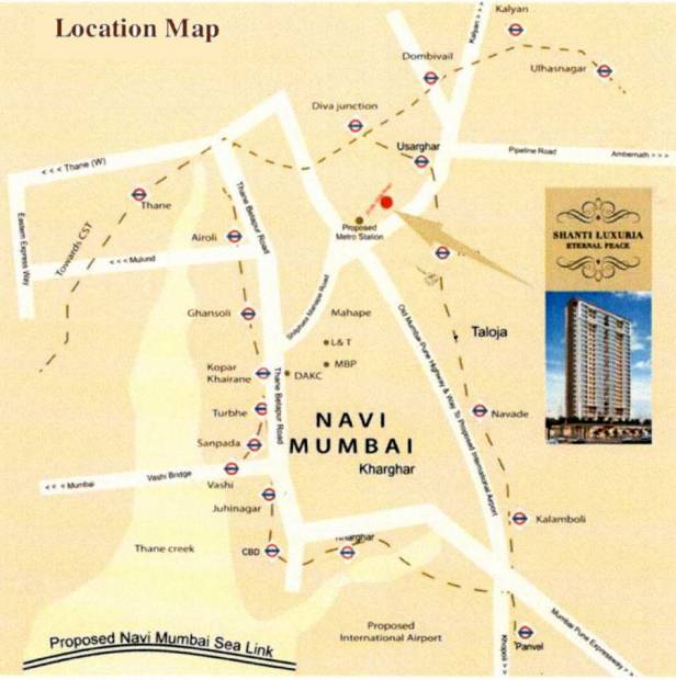 Images for Location Plan of Aditya Shanti Luxuria