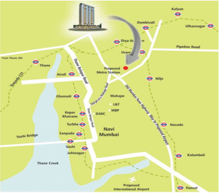 Images for Location Plan of Aditya Shanti Luxuria