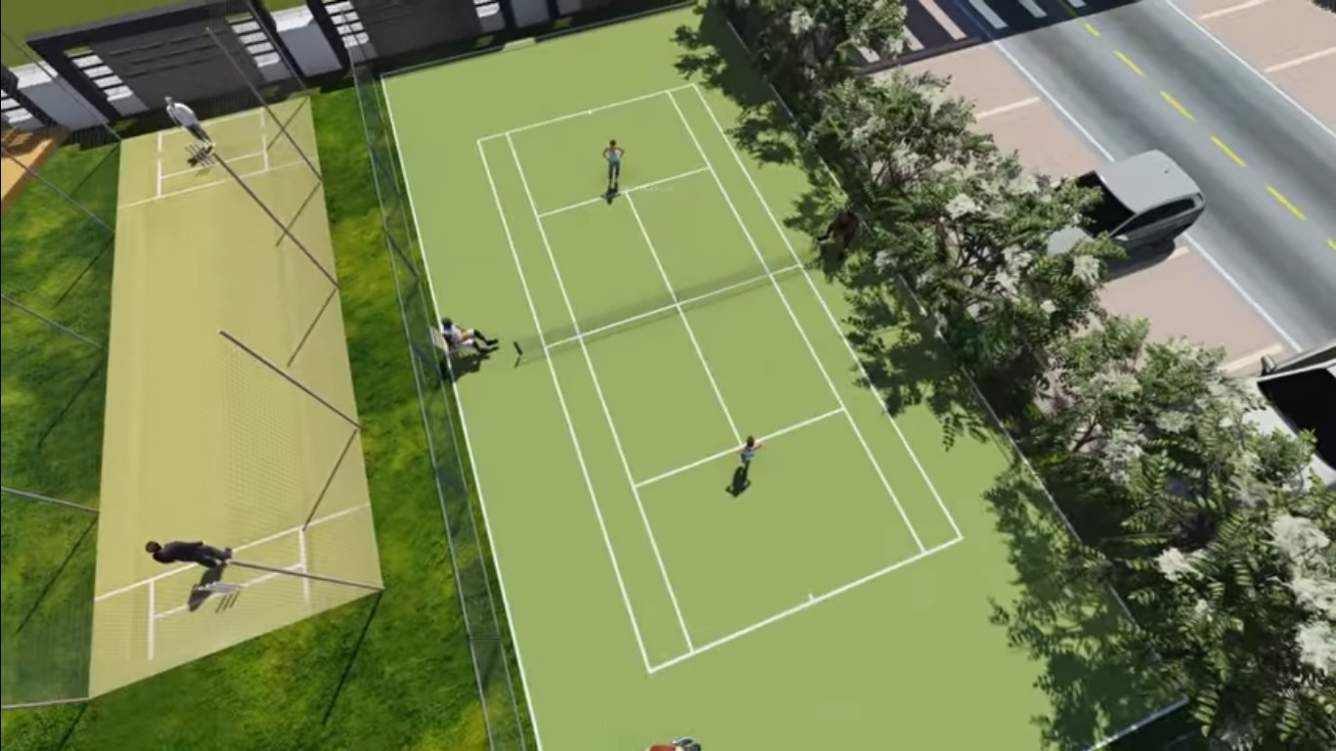  shanti luxuria Badminton Court