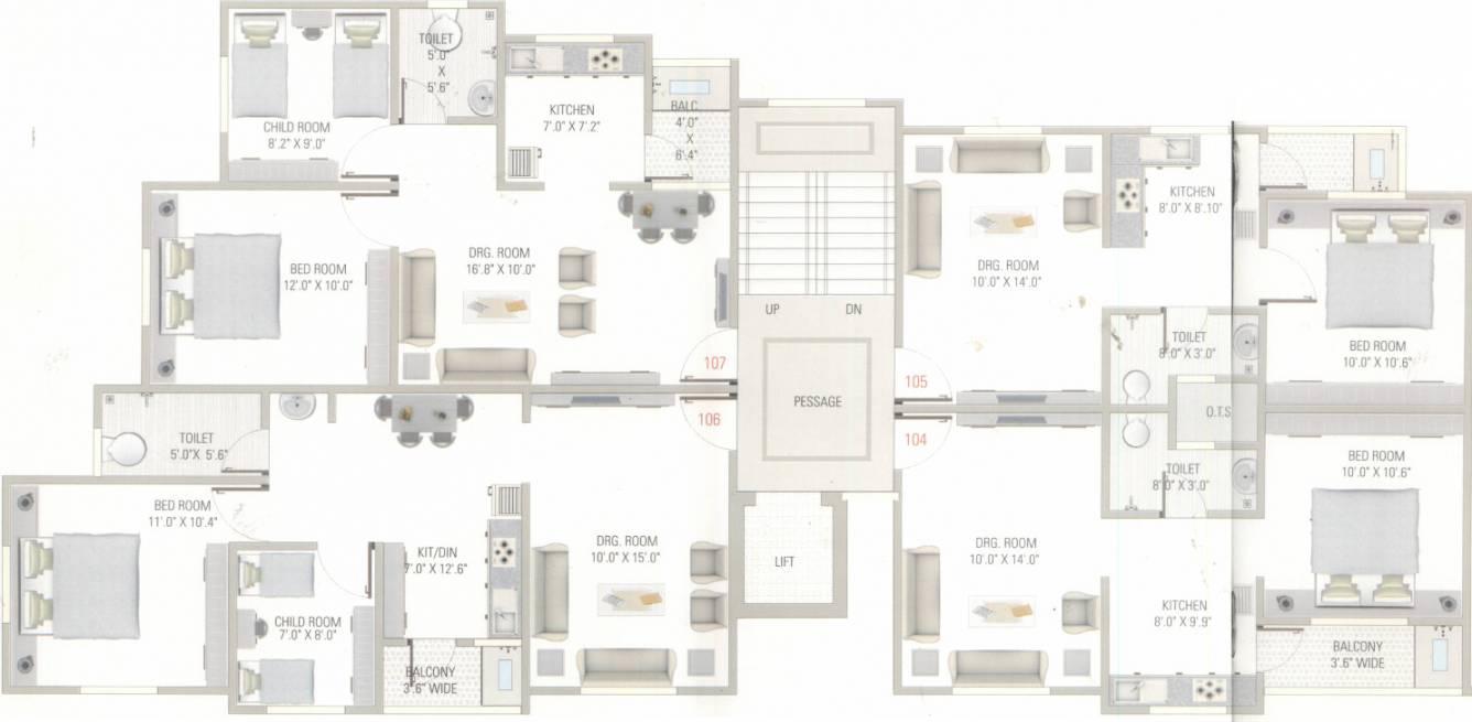 Images for Cluster Plan of Aayush Vaibhav Residency