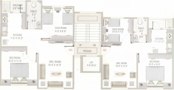 Images for Cluster Plan of Aayush Vaibhav Residency