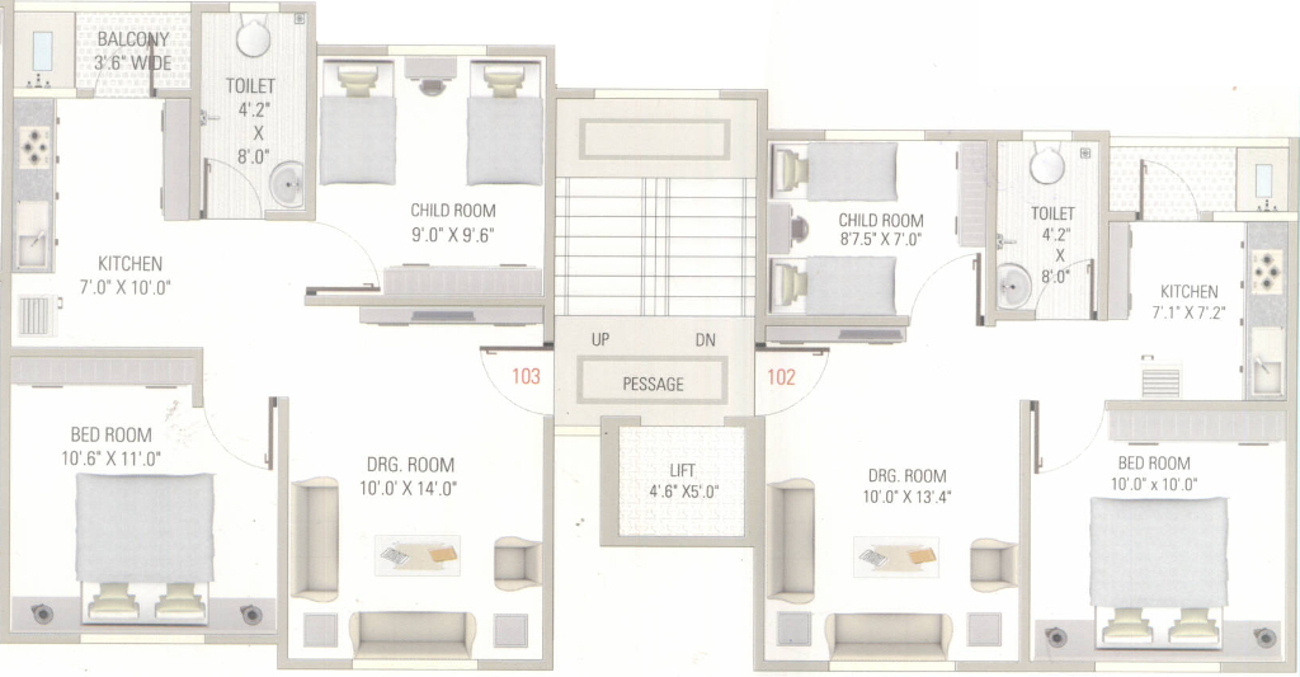 Images for Cluster Plan of Aayush Vaibhav Residency