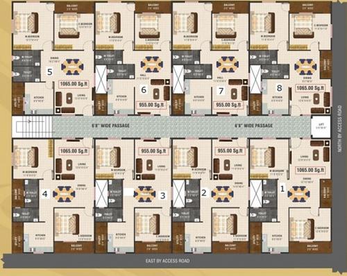 Images for Cluster Plan of Privilege Homz Sai Sannidhi