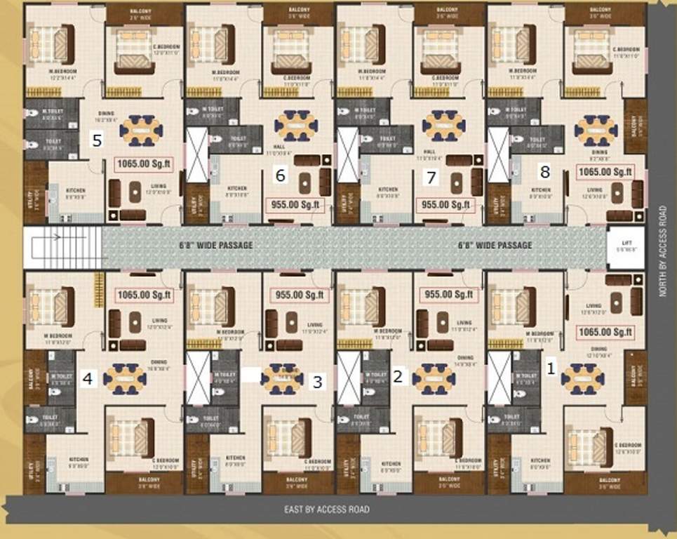 Images for Cluster Plan of Privilege Homz Sai Sannidhi