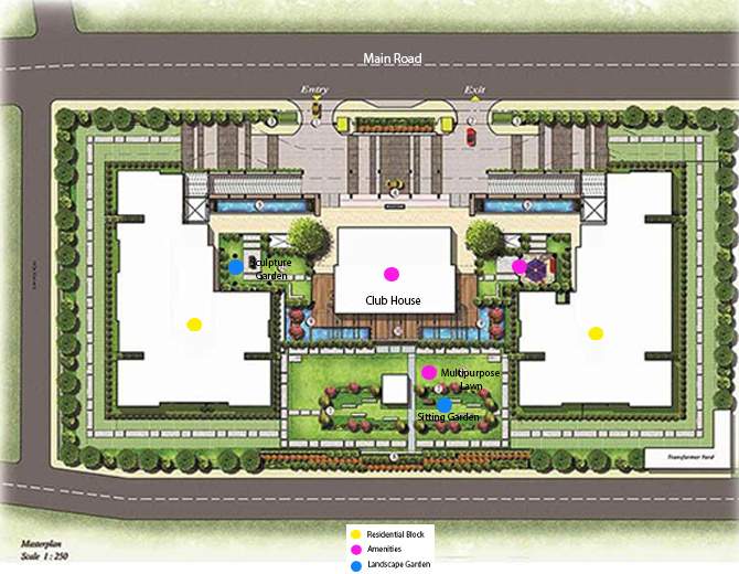  residences Images for Master Plan of G Corp Residences