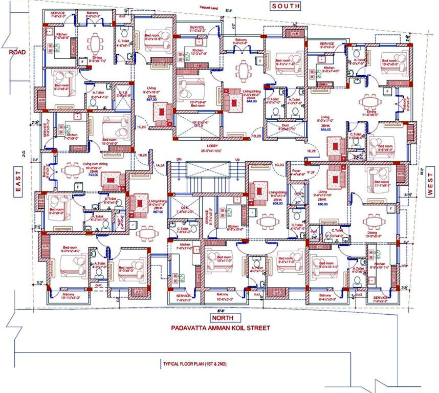 blue bell Images for Cluster Plan of GP Blue Bell