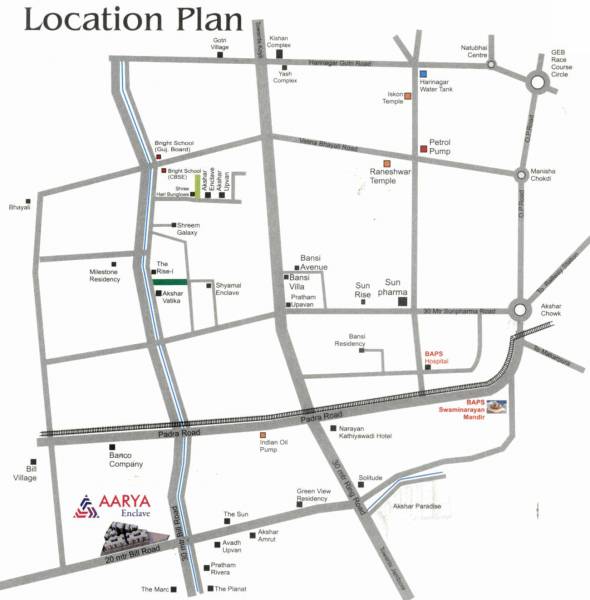 Images for Location Plan of Shivam Aarya Enclave Images for Location Plan of Shivam Aarya Enclave
