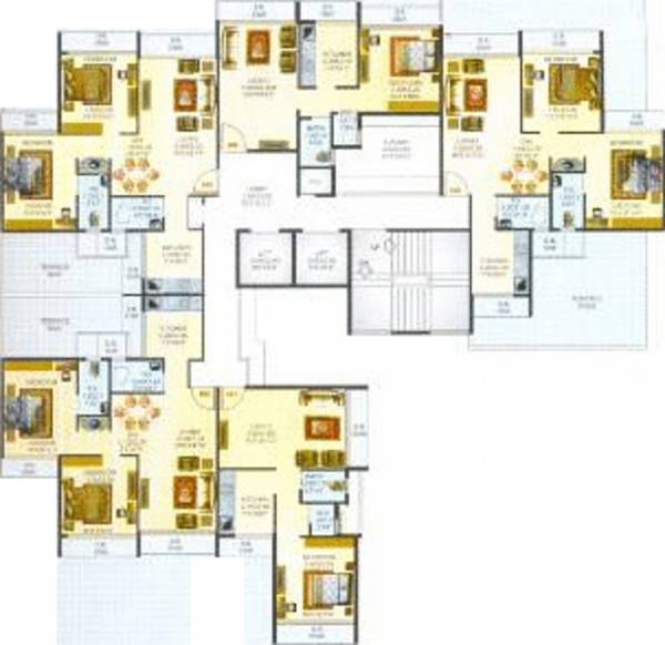 Images for Cluster Plan of Universal Blue Fig Tower Images for Cluster Plan of Universal Blue Fig Tower