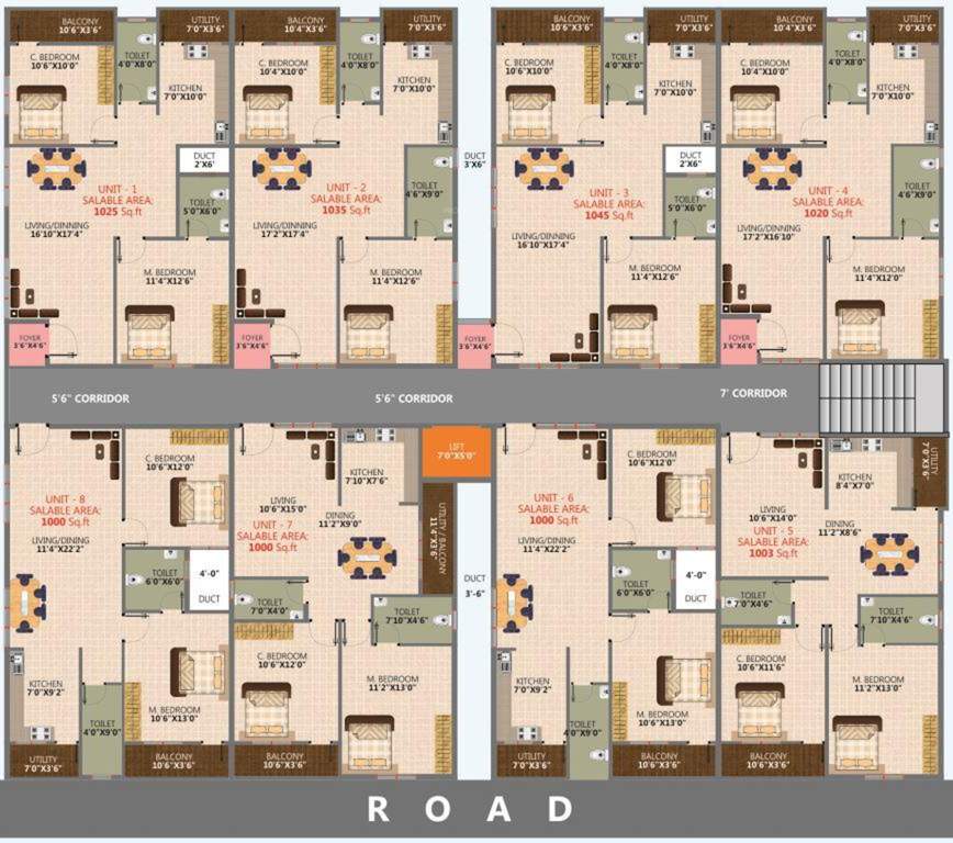 Images for Cluster Plan of Privilege Sai Brindavan