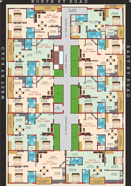 Images for Cluster Plan of Privilege Homz Sai Pariwar