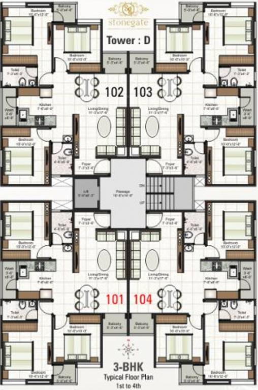 Images for Cluster Plan of Om Stonegate