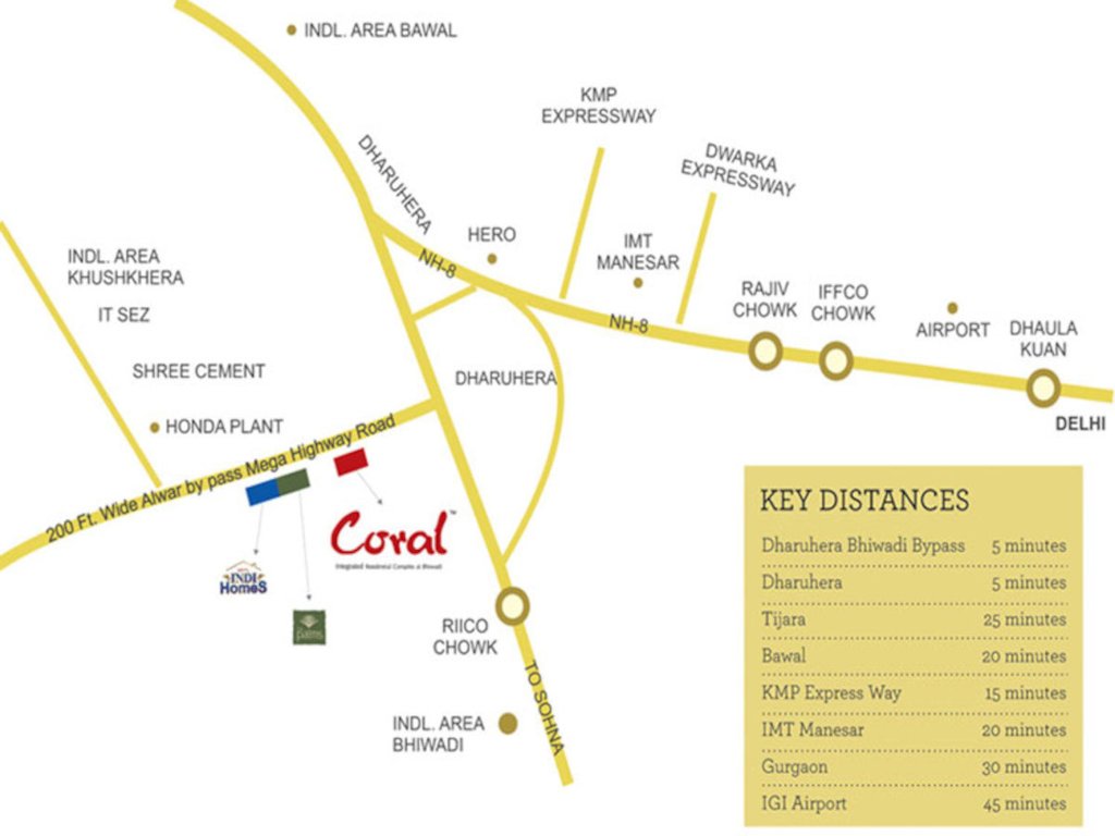 mvl coral Location Plan