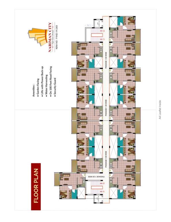  nariman city premium Cluster Plan