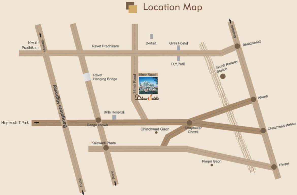  dhruv siddhi Images for Location Plan of Nemichand Dhruv Siddhi