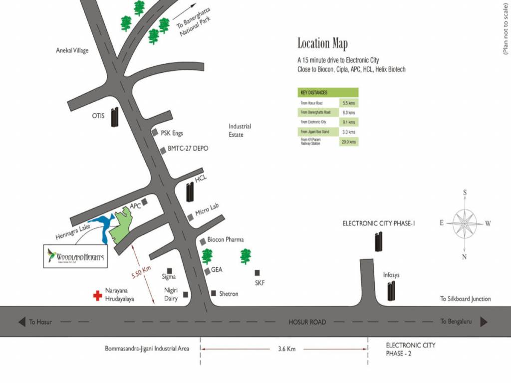  woodland heights Location Plan