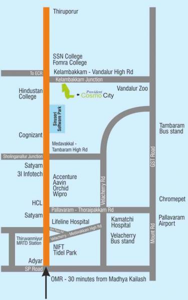  cosmo-city Location Plan