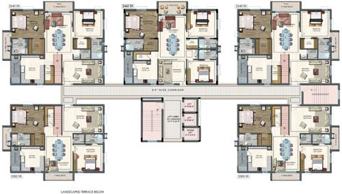 Images for Cluster Plan of Raghuram T19 Towers