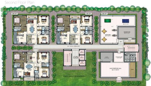 Images for Cluster Plan of Raghuram T19 Towers