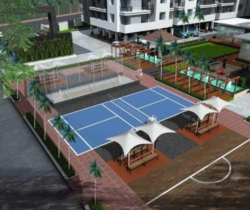  shreeji-heights Tennis Court