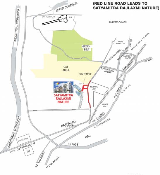  rajlaxmi-nature Location Plan