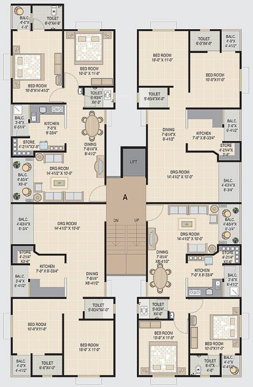 Images for Cluster Plan of Bapashree Sarvopari Flora