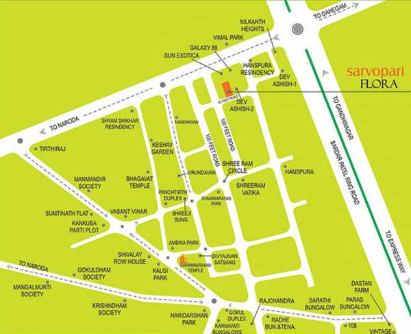 Images for Location Plan of Bapashree Sarvopari Flora