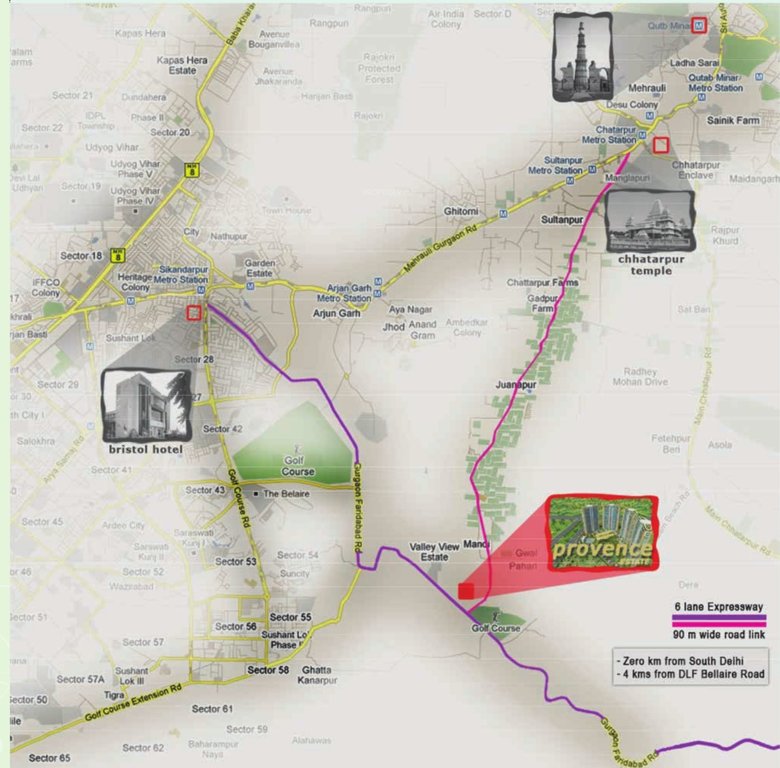  provence estate Location Plan