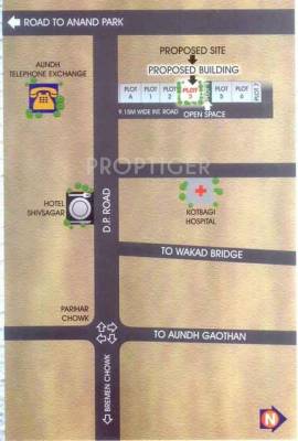 Salunkhe Builders Natasha Location Plan