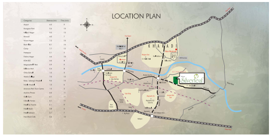  silver leaf Location Plan