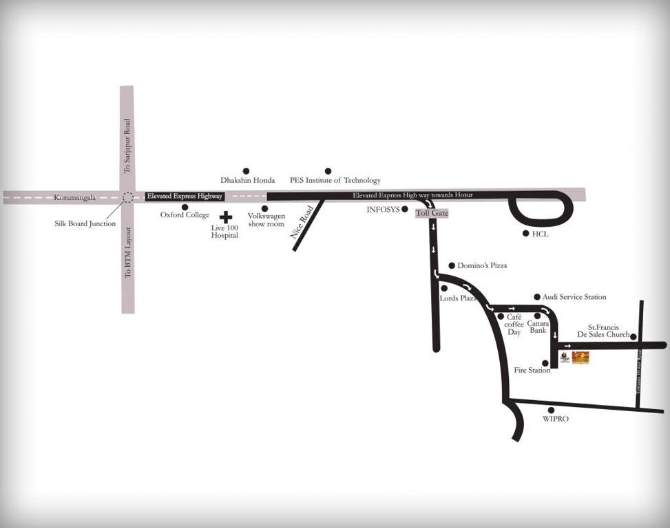  sunrise park Location Plan
