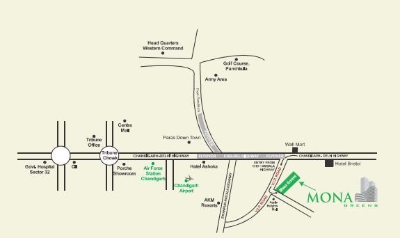 Location Plan mona-greens Location Plan