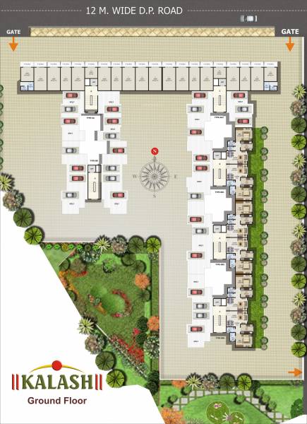 Images for Cluster Plan of Kamya Kalash Images for Cluster Plan of Kamya Kalash