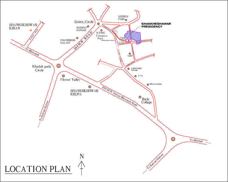  shankheshwar presidency Location Plan