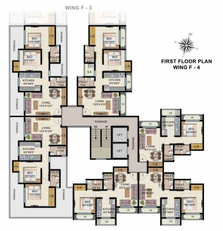  residency park ii Cluster Plan