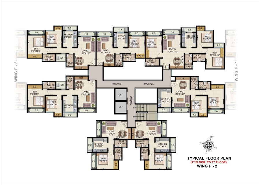  residency park ii Cluster Plan