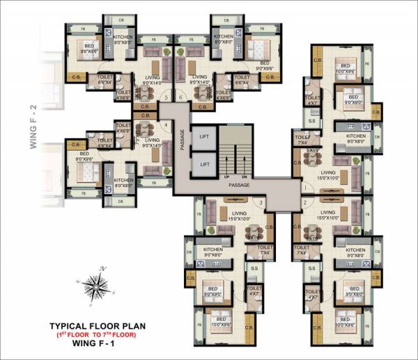  residency-park-ii Cluster Plan