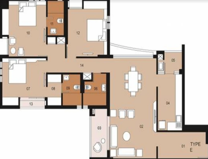  upohar-the-condoville Cluster Plan