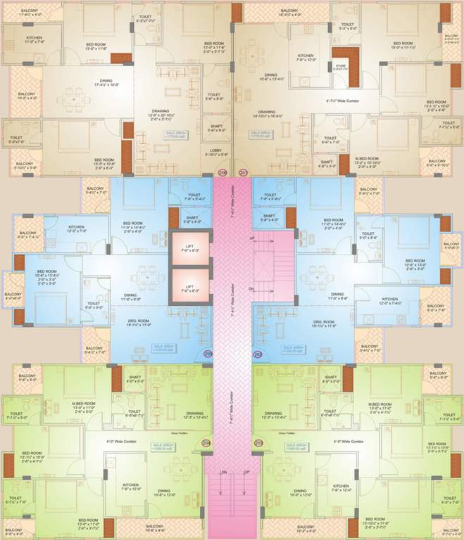 Images for Cluster Plan of Pinkcity Orient Residency