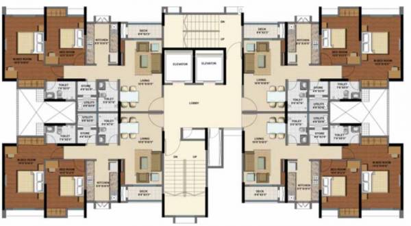  grande Lodha Grande Cluster Plan