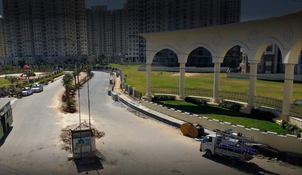  westend heights Internal Roads