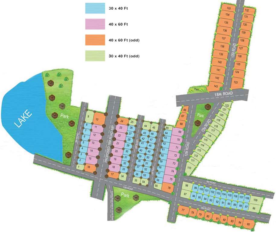  lake vista Images for Layout Plan of Shree Durga Lake Vista