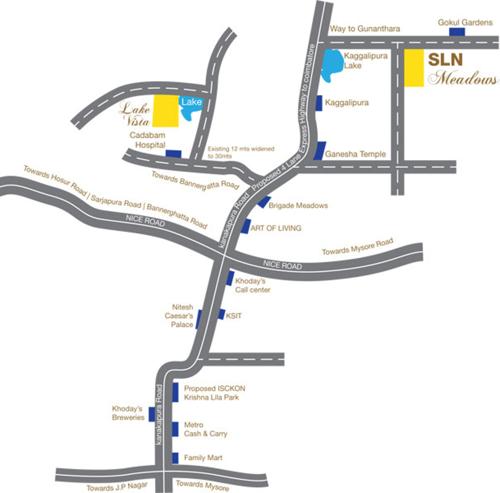  lake-vista Images for Location Plan of Shree Durga Lake Vista