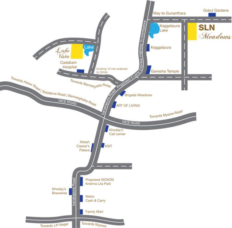  lake vista Images for Location Plan of Shree Durga Lake Vista